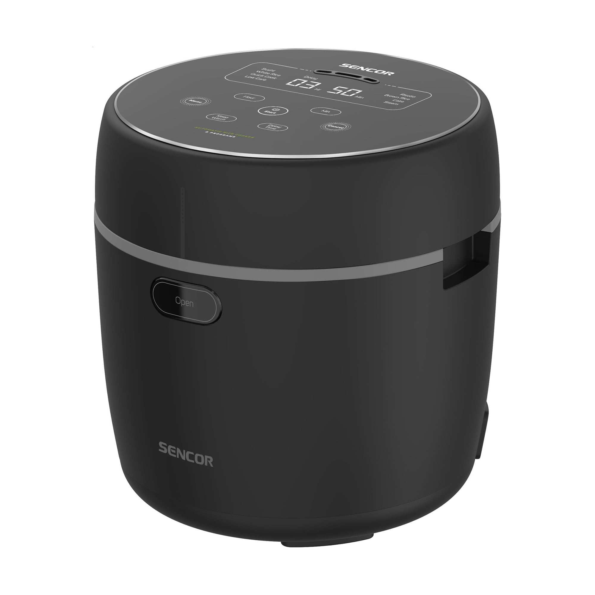 Рисоварка Sencor чорна, 600 мл (SRM0671BK)